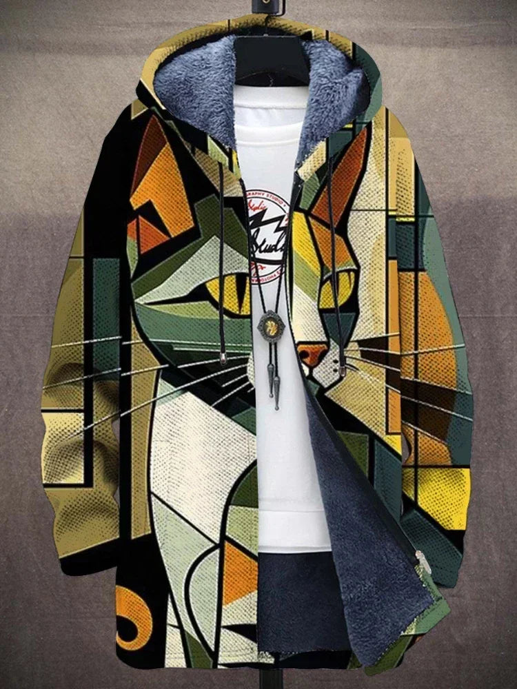 DAZE | JACKET WITH ARTISTIC PRINT