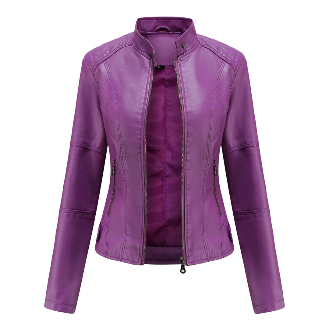 LILA | STYLISH LEATHER JACKET