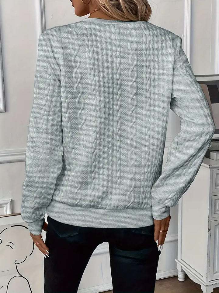 BELINDA | ELEGANT SWEATER WITH ZIPPER