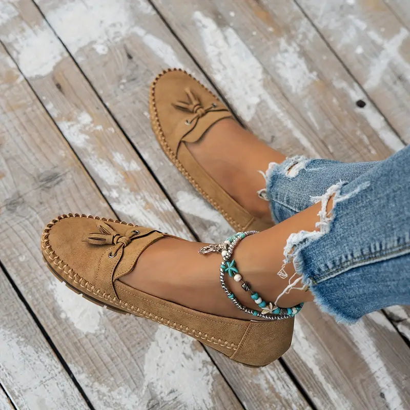CHRISTY | COMFORTABLE SOFT MOCASSINS