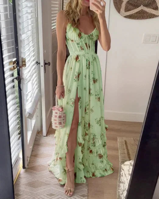 SONJA | FLORAL MIDI DRESS