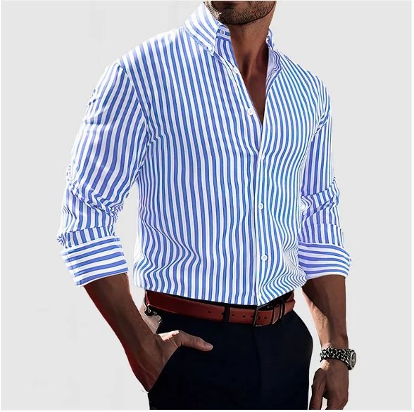 IVAN | ELEGANT STRIPED BLOUSE