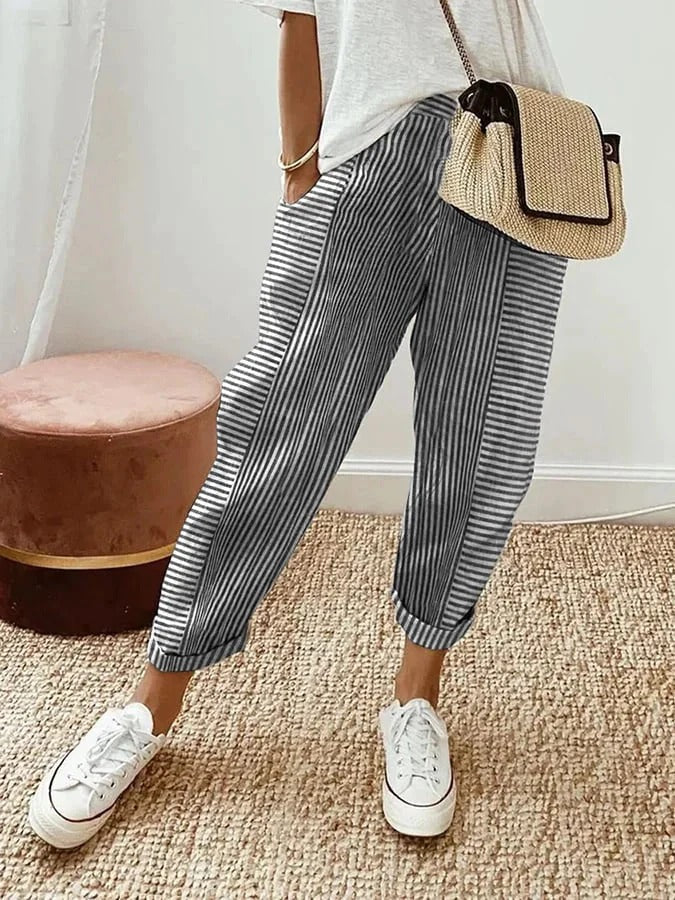 DONAYE | STRIPED PANTS