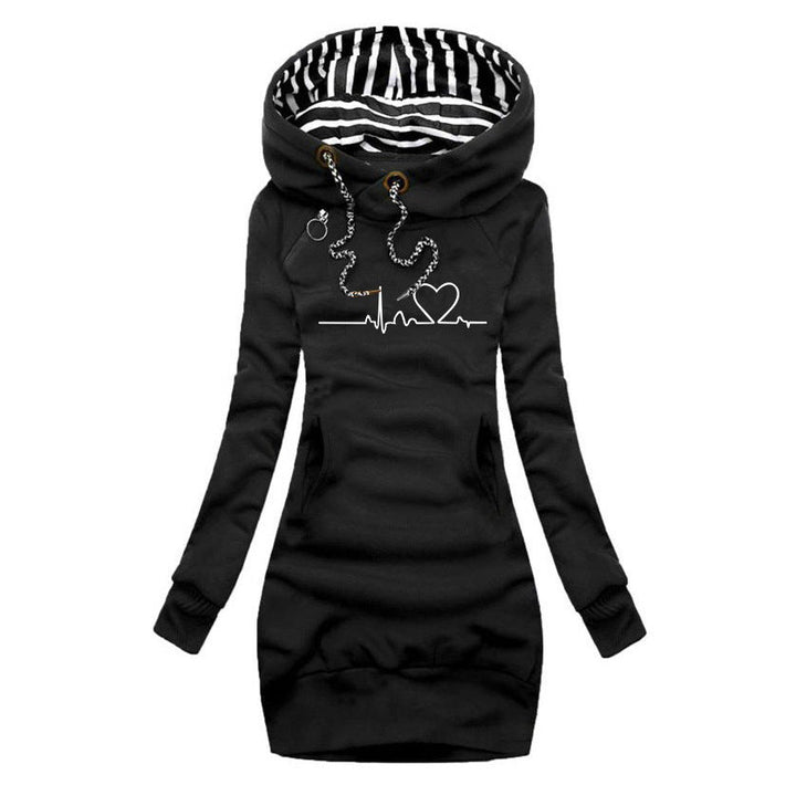 CELINDA | HEARTBEAT HOODIE
