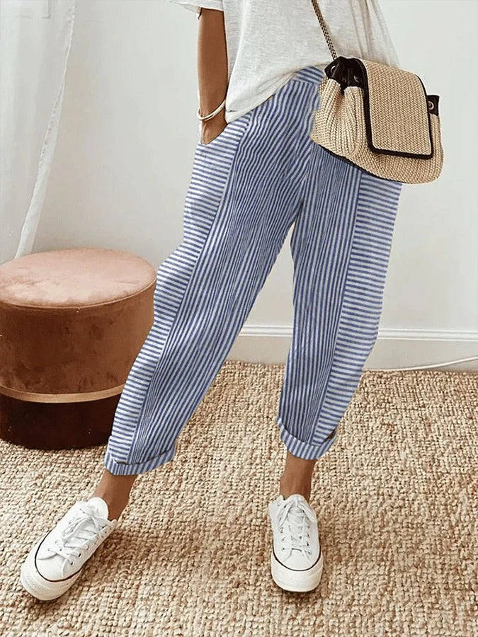 DONAYE | STRIPED PANTS