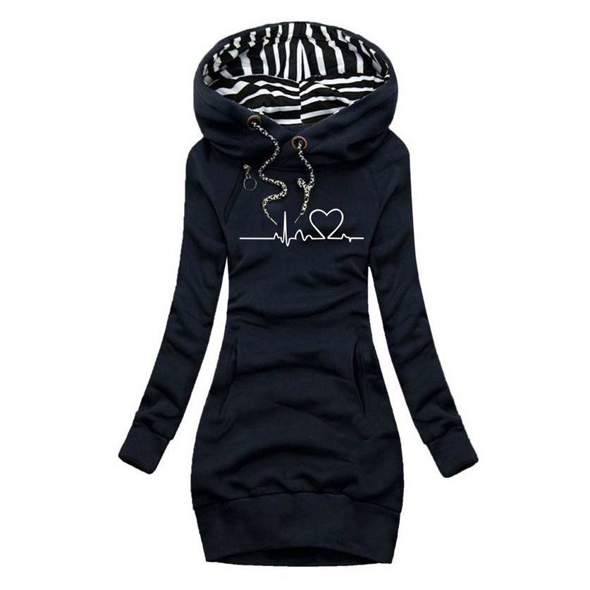 CELINDA | HEARTBEAT HOODIE