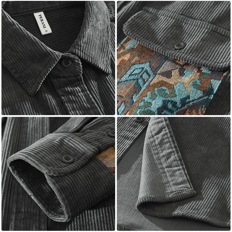 CARL | CORDUROY BUTTON UP SHIRT