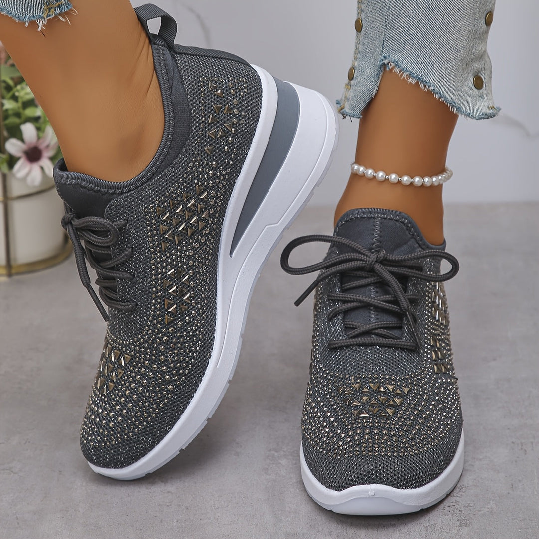 HILARY | STYLISH BEDAZZLED ORTHOPAEDIC SNEAKER