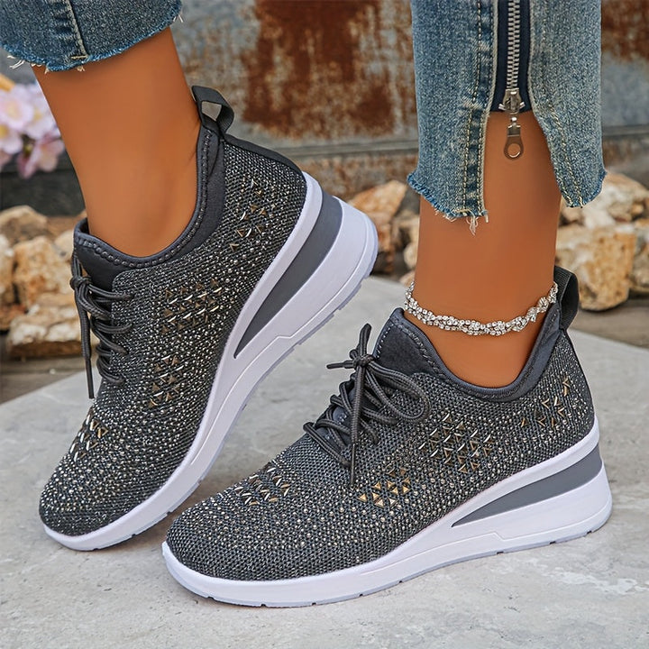 HILARY | STYLISH BEDAZZLED ORTHOPAEDIC SNEAKER