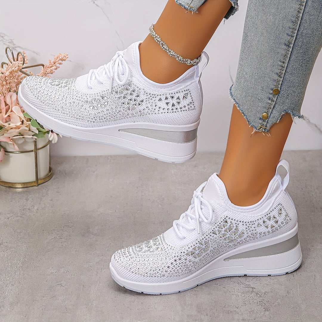 HILARY | STYLISH BEDAZZLED ORTHOPAEDIC SNEAKER