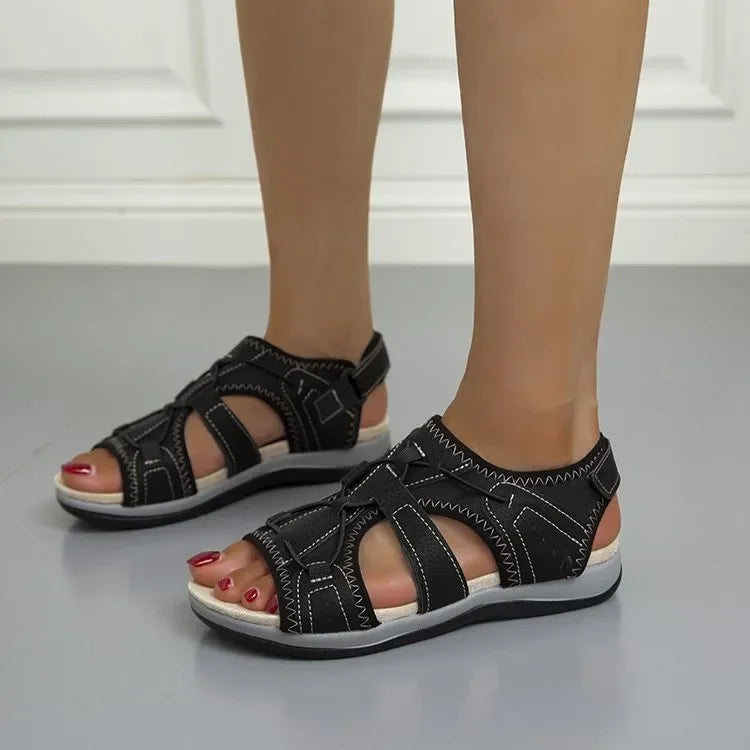 SANDRA | ORTHOPAEDIC ADJUSTABLE SUMMER SANDALS WITH ARCH SUPPORT