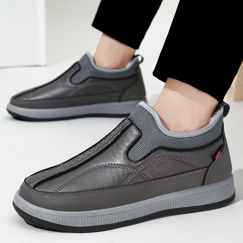 ORTHOSHEAR | MEN'S ORTHOPAEDIC SLIP-ON WINTER SHOES WITH FLEECE LINING