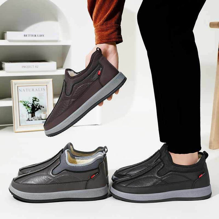 ORTHOSHEAR | MEN'S ORTHOPAEDIC SLIP-ON WINTER SHOES WITH FLEECE LINING