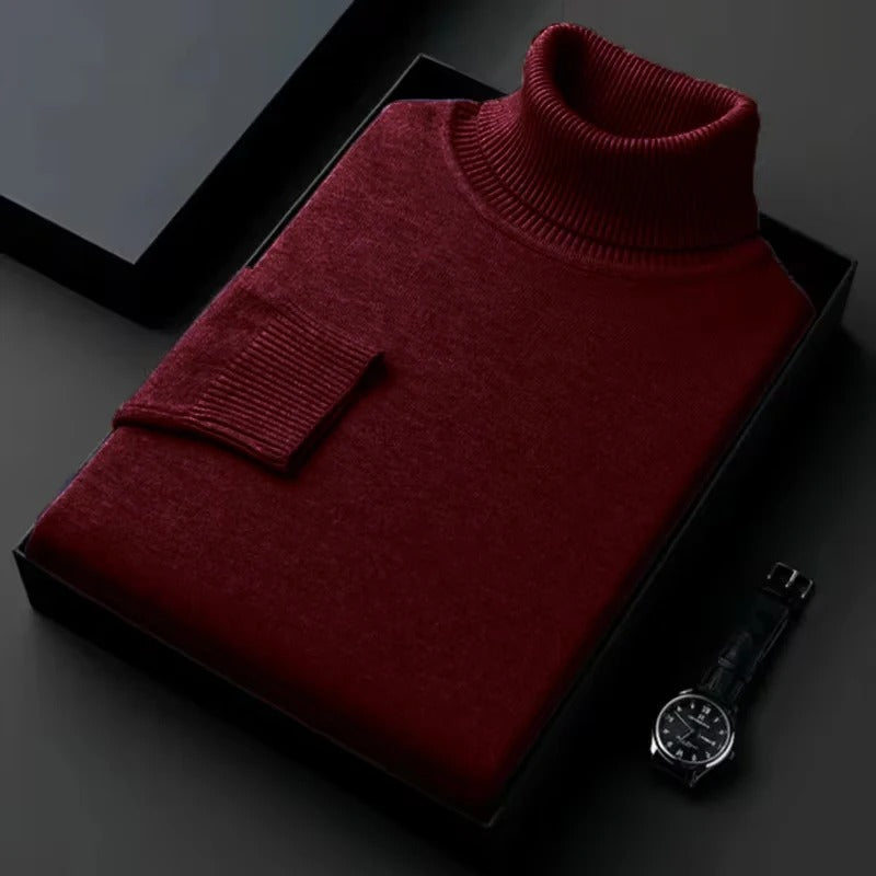 CHRISTOPHER | LUXURY TURTLE NECK SWEATER