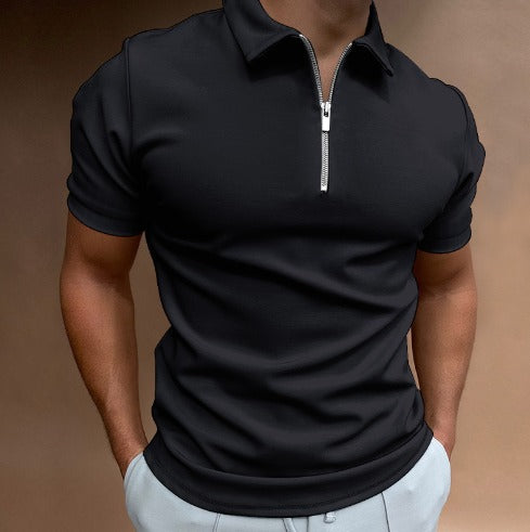 REECE | ZIP-UP POLO