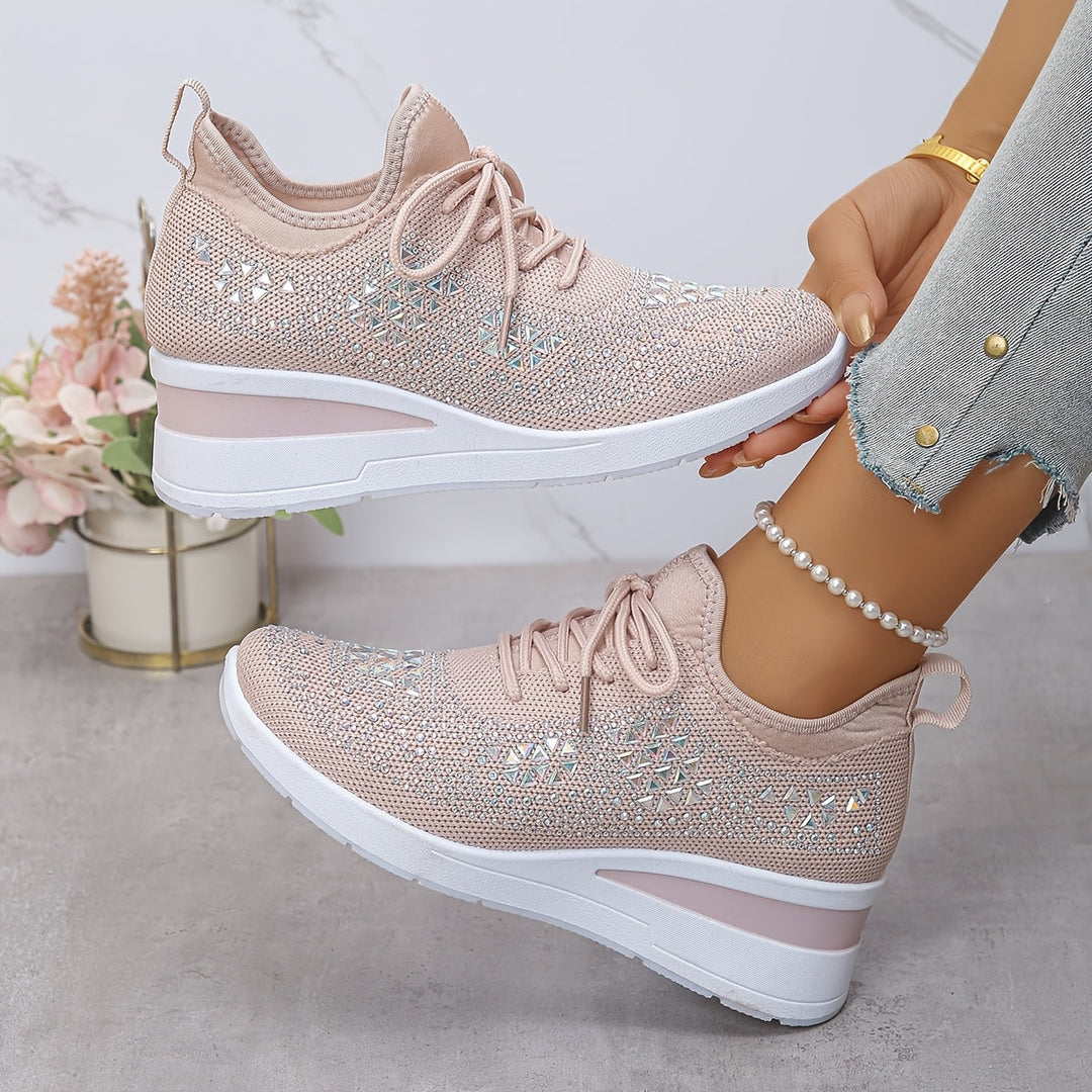 HILARY | STYLISH BEDAZZLED ORTHOPAEDIC SNEAKER