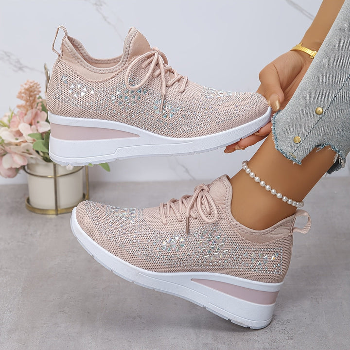 HILARY | STYLISH BEDAZZLED ORTHOPAEDIC SNEAKER