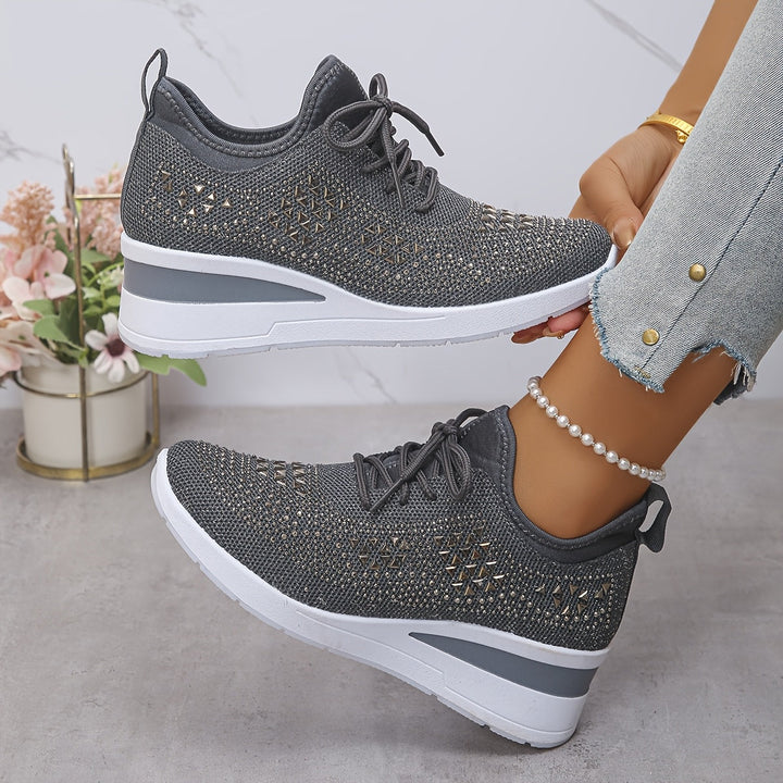 HILARY | STYLISH BEDAZZLED ORTHOPAEDIC SNEAKER
