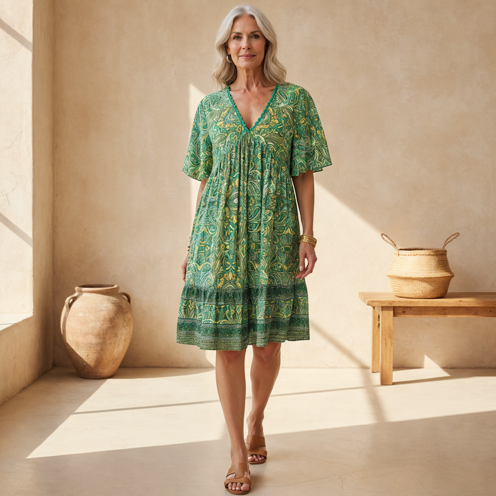 CASTELLE | ELEGANT BOHO DRESS