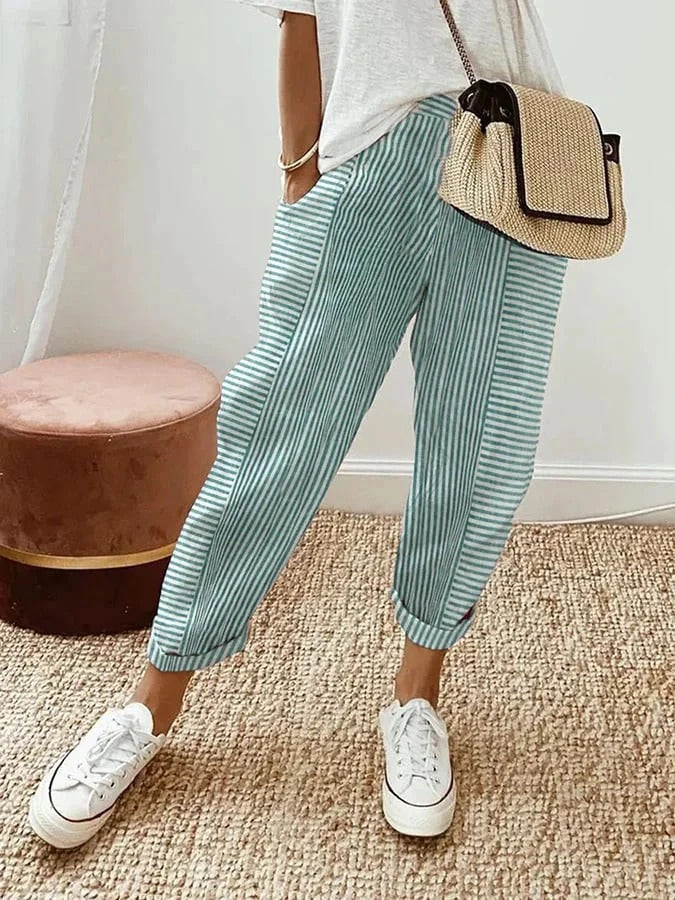 DONAYE | STRIPED PANTS