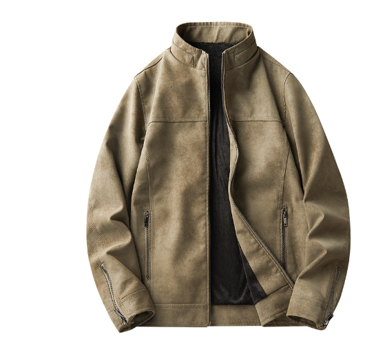 FERDINAND | PREMIUM LEATHER JACKET WITH ZIP