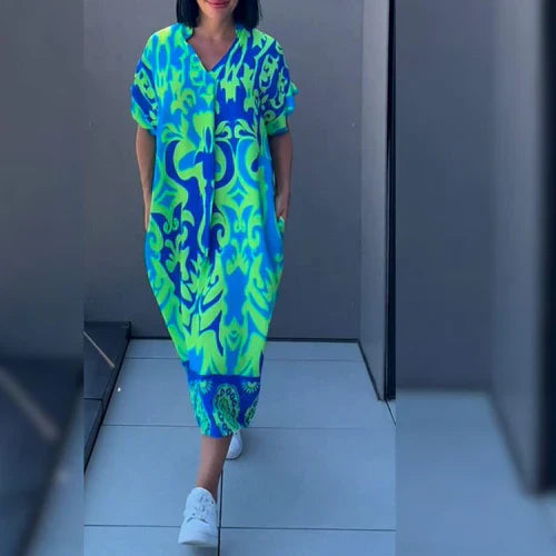 TESSA | ELEGANT FLORAL DRESS