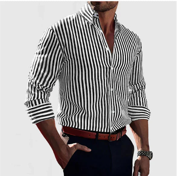 IVAN | ELEGANT STRIPED BLOUSE