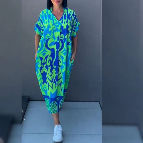 TESSA | ELEGANT FLORAL DRESS