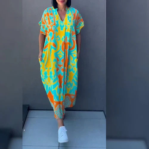TESSA | ELEGANT FLORAL DRESS