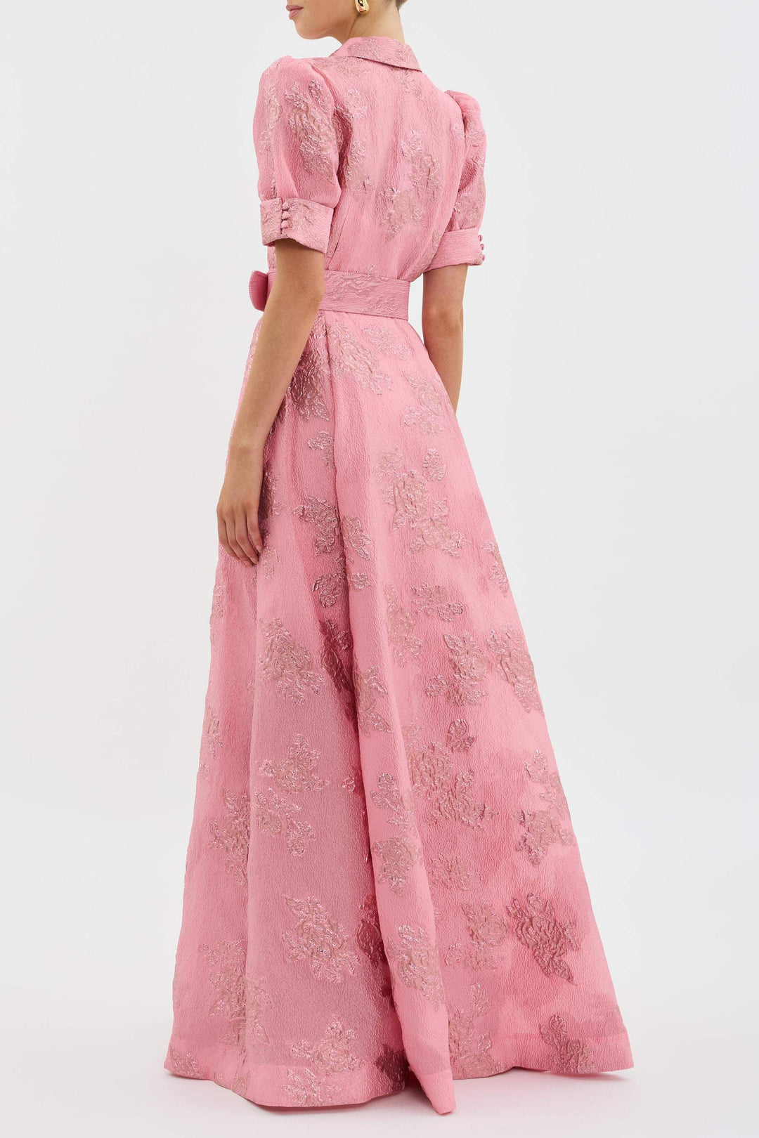 GHISLAINE | SHORT PUFF SLEEVES DRESS