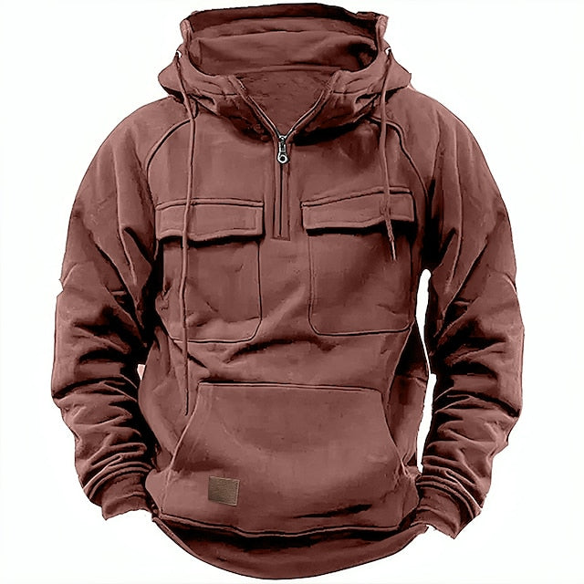 AKIN | RUGGED HOODIE WITH POCKETS