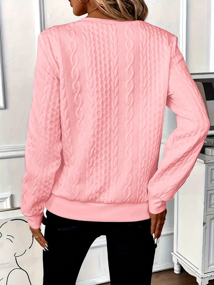 BELINDA | ELEGANT SWEATER WITH ZIPPER