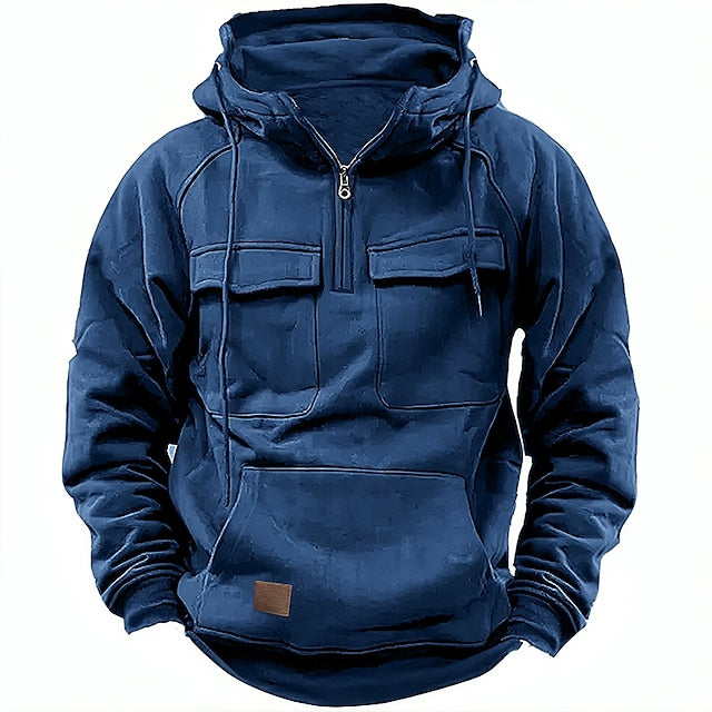 AKIN | RUGGED HOODIE WITH POCKETS