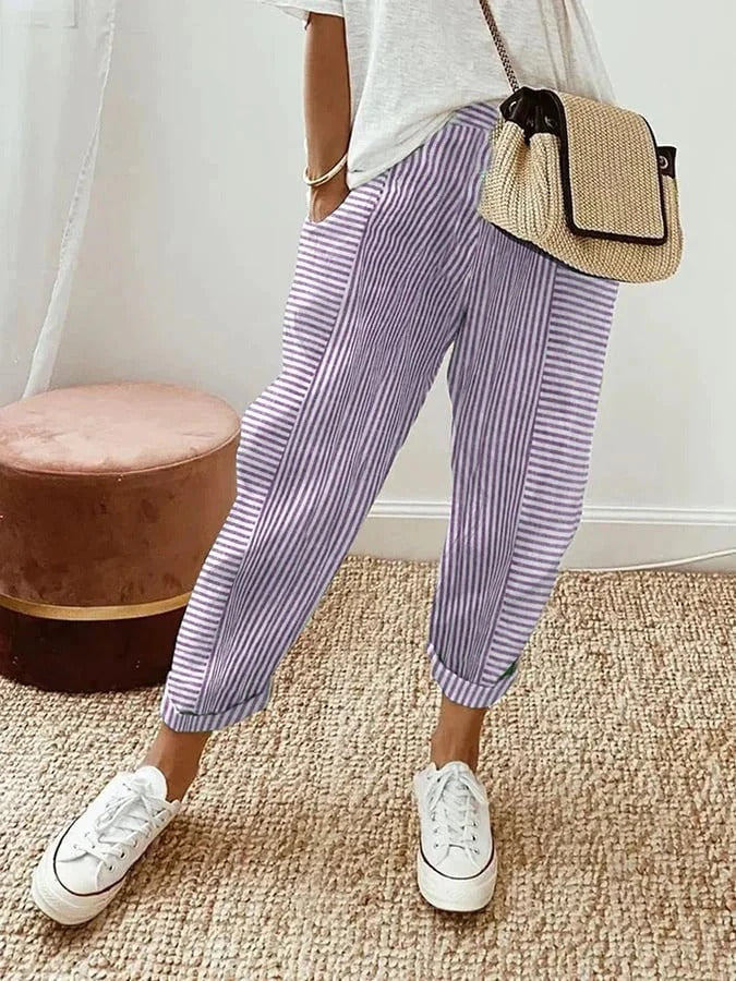 DONAYE | STRIPED PANTS