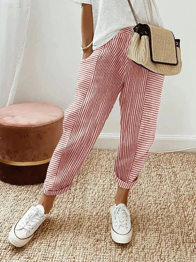 DONAYE | STRIPED PANTS