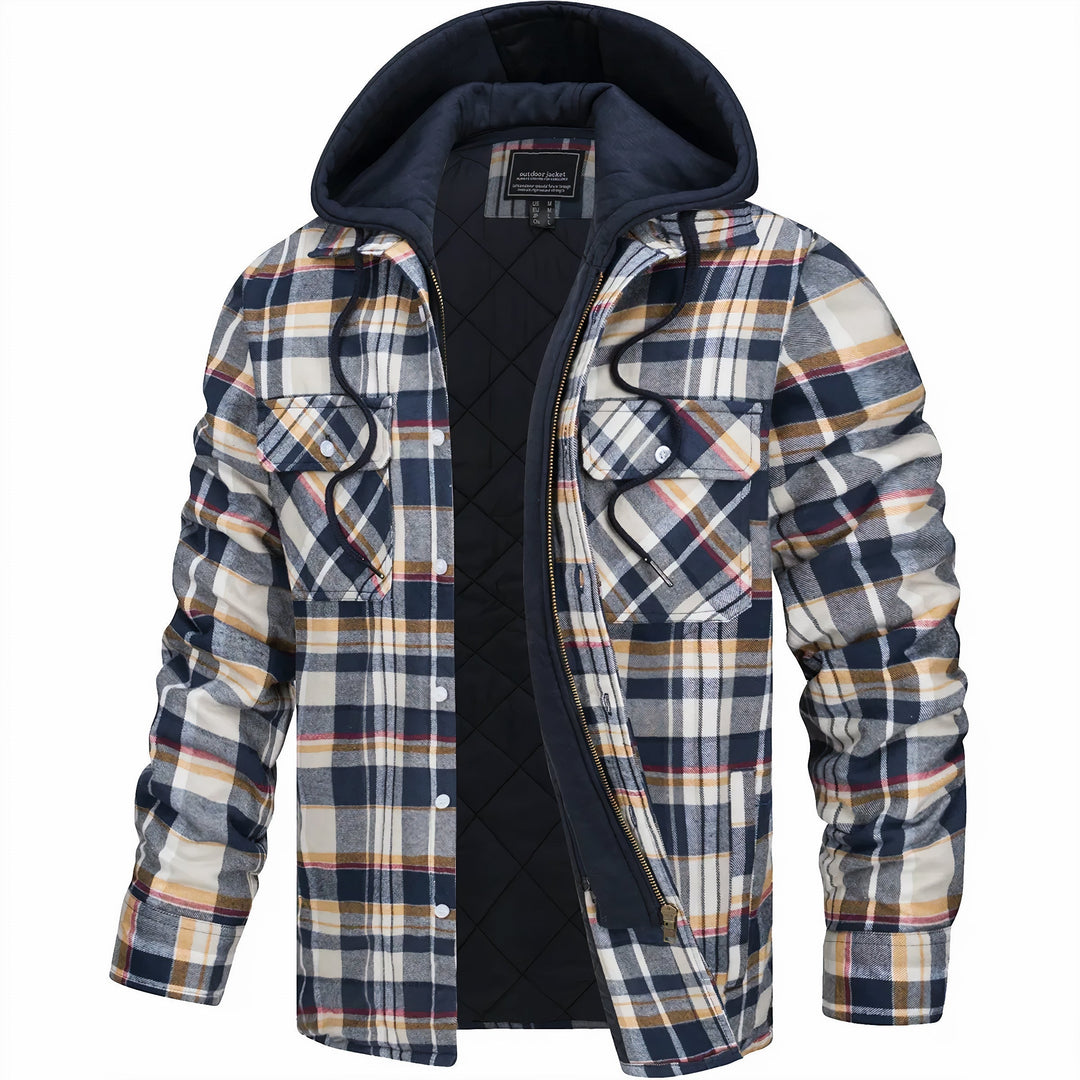 IVAN | FLANNEL WITH HOODIE