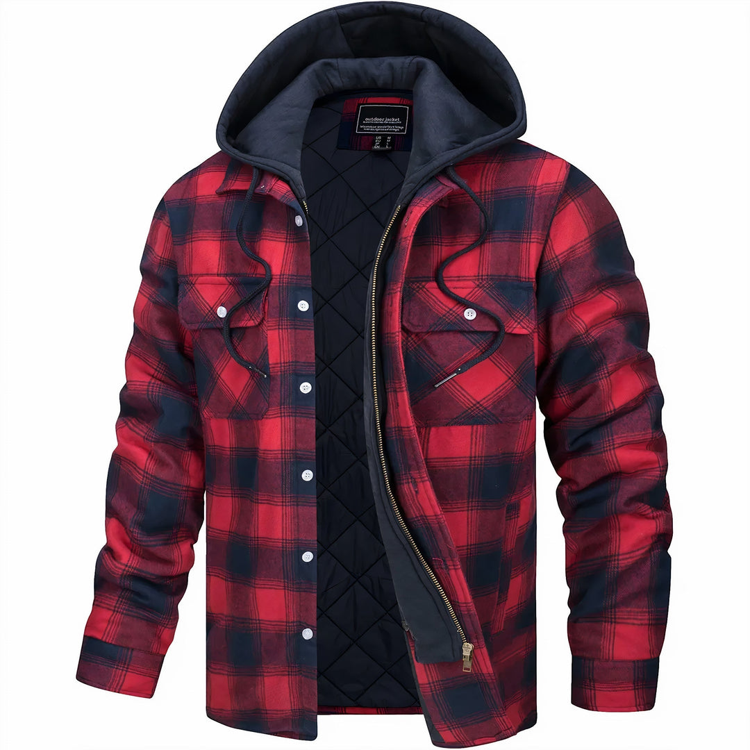 IVAN | FLANNEL WITH HOODIE