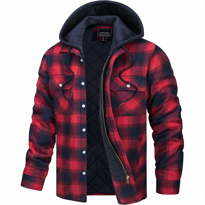 IVAN | FLANNEL WITH HOODIE