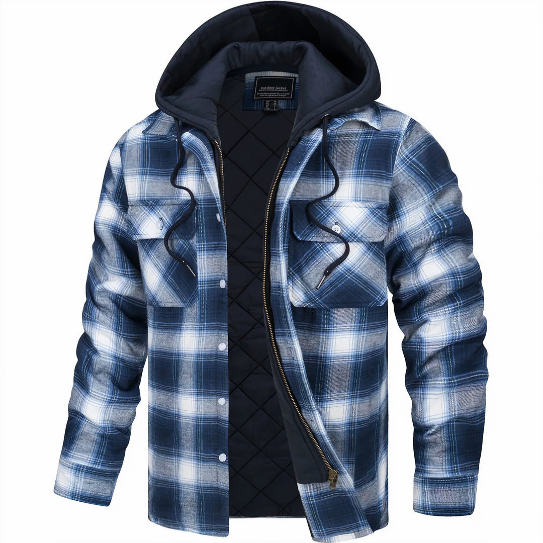 IVAN | FLANNEL WITH HOODIE