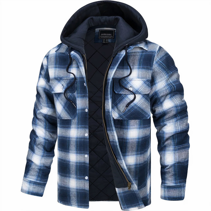 IVAN | FLANNEL WITH HOODIE