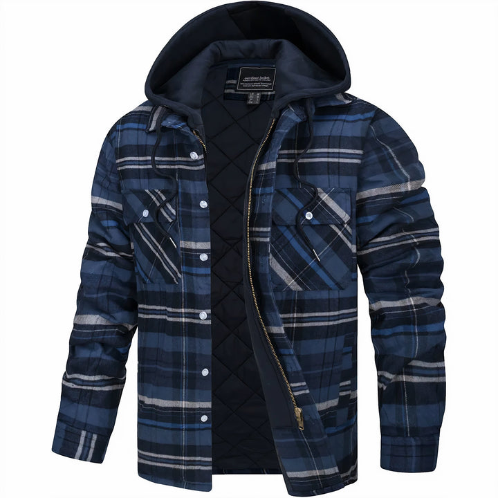 IVAN | FLANNEL WITH HOODIE