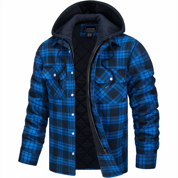 IVAN | FLANNEL WITH HOODIE