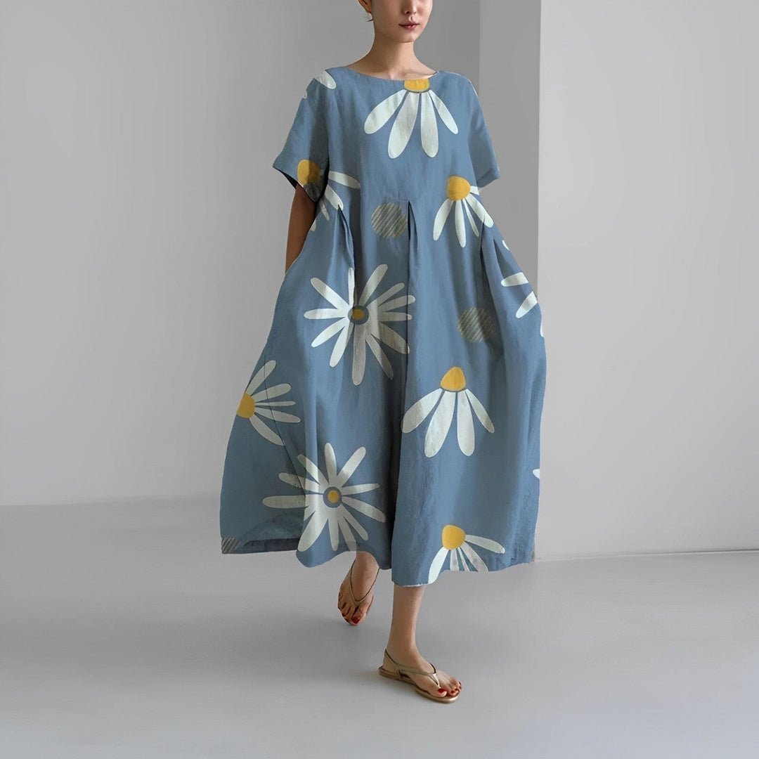 MERLYNN | COMFORTABLE FLORAL DRESS