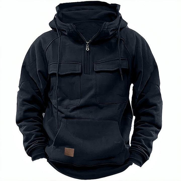AKIN | RUGGED HOODIE WITH POCKETS